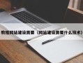 安徽教程网站建设需要（网站建设需要什么技术）